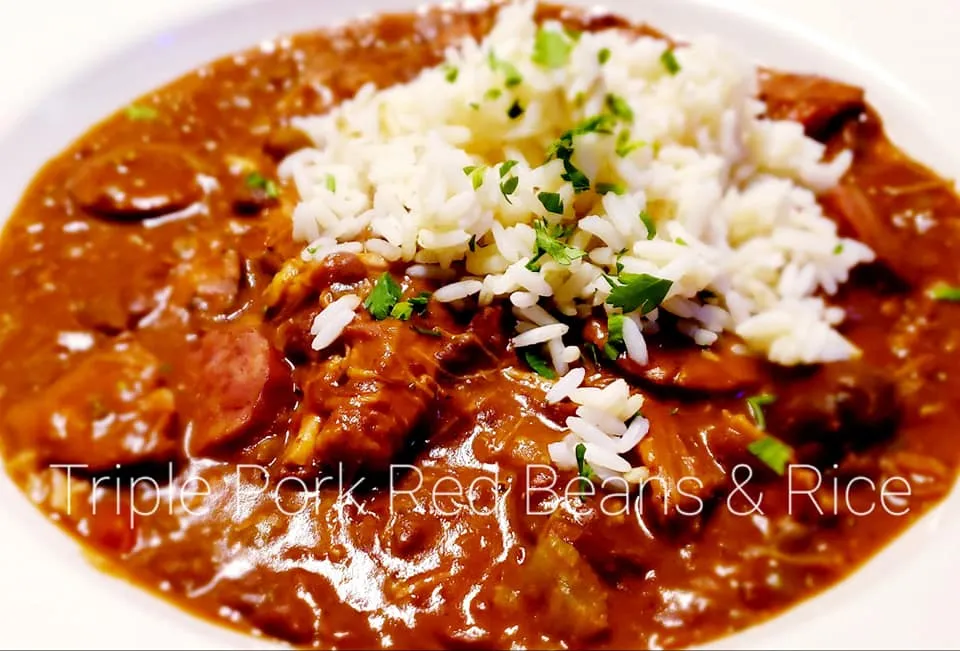 Triple Pork Red Beans